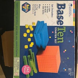 Base Ten Starter Set - Blue, Orange, Green